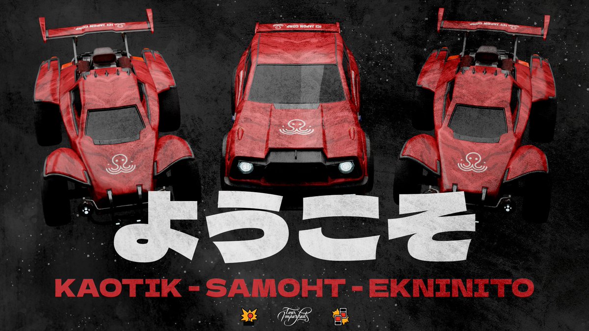 icijaponesport's tweet photo. Nouveau jeu et nouvelle équipe...🚗

Ici Japon arrive dans les RLCS APAC ! Chacun de nos joueurs résidant dans un pays asiatique. Bienvenue à 
🇫🇷 @KaotikRL - 🇹🇭
🇫🇷 @Samoht_rl  - 🇻🇳
🇫🇷 @ekninito  - 🇰🇷

Ils sont supervisés par 🇫🇷 @_Scal__ qui prend la casquette de coach

#IJCWIN🐙 https://t.co/Yge9UpfLc1
