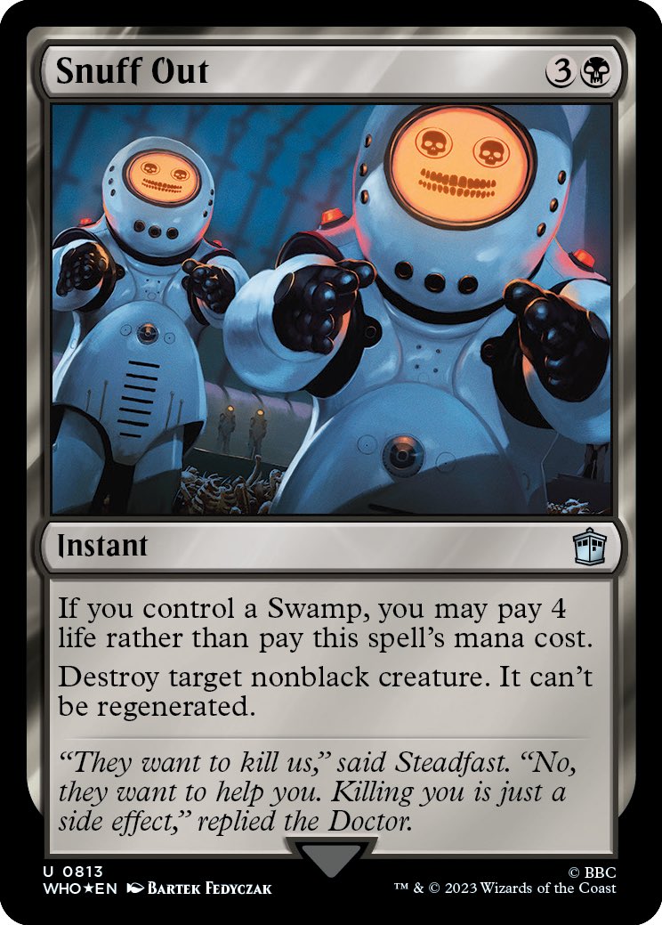 Mengu09's tweet image. Here’s the full art without my head in the way! And what an art that is! 😱 #MTGxWHO