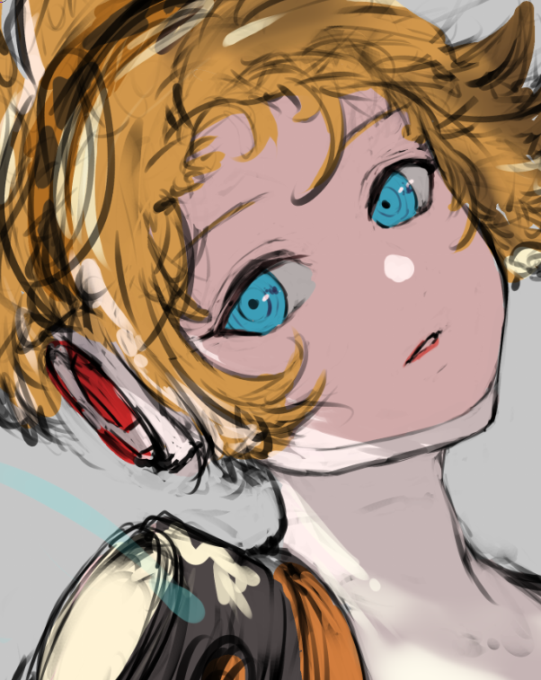 アイギス(ペルソナ3) 「WIP」|u.のイラスト