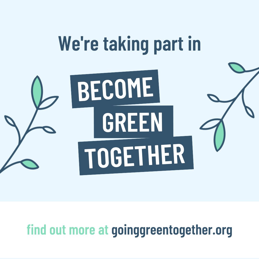 One of our priorities this year is to further cut our carbon emissions and as part of this we're joining the @GoingGreen_NE movement. We're looking forward to learning more about how we can make a real difference to climate change.