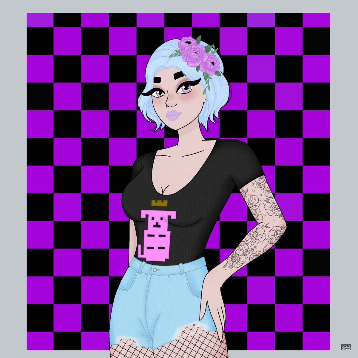 GM GM fam! 
Starting the day showing you our special trait for @_PolyDogz in our collection! 💜

We're honored to have these amazing backgrounds creating by <a href="/_SOPHIEPIX/">SophiePix</a> in our collection as well! 

Where are our PolyDogz fans? 👀😍🔥