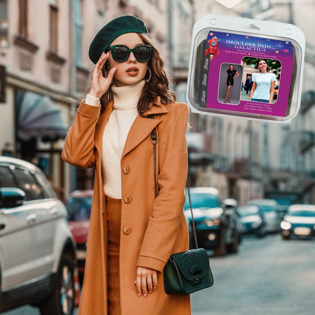 BrazaBra's tweet photo. Take this fall-ready style to the next level with SHOULDER PADS GALACTICA. Our square shoulder pads are designed to be worn underneath so many styles in your fashion arsenal: short- and long-sleeve blouses, T-shirts and sweaters. https://t.co/VjUDNcHhda #brazabra #fallfashion https://t.co/99cFWbXYX2