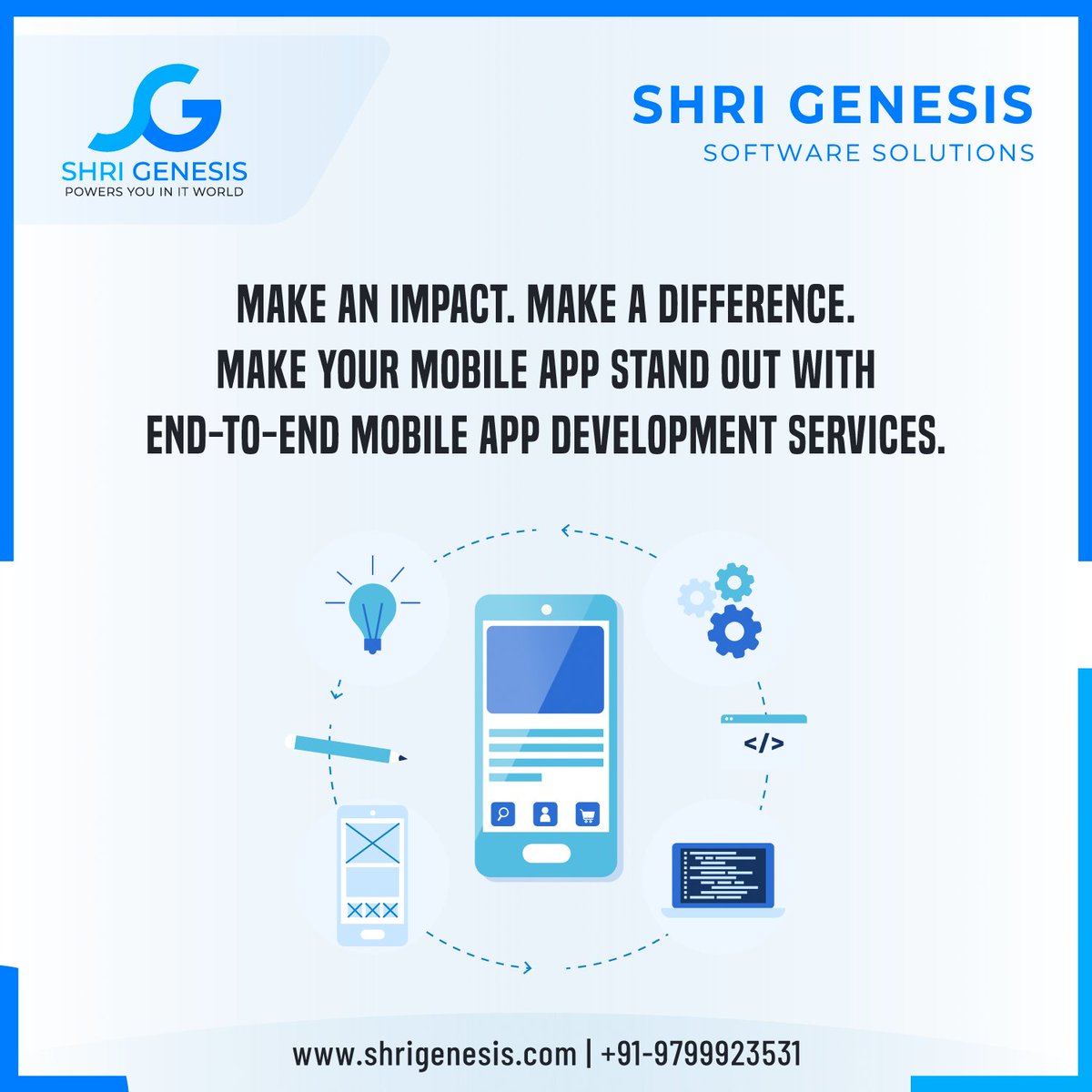 shrigenesis's tweet image. 📲 Make an Impact, Make a Difference! 
🌟Elevate your #mobileapp&apos;s potential with our comprehensive end-to-end #developmentservices. Let&apos;s transform your vision into a remarkable reality. Stand out in the #digital world today!

#AppDevelopment #StandOutApps #shrigenesis #AppDev