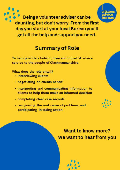 clacks_cab's tweet photo. 📢 Volunteers Needed !! 📢

If you’d like to volunteer with us or want to find out more, we’d love to hear from you!

Click on the pictures below for more information👇 https://t.co/haXfm8p7Z4
