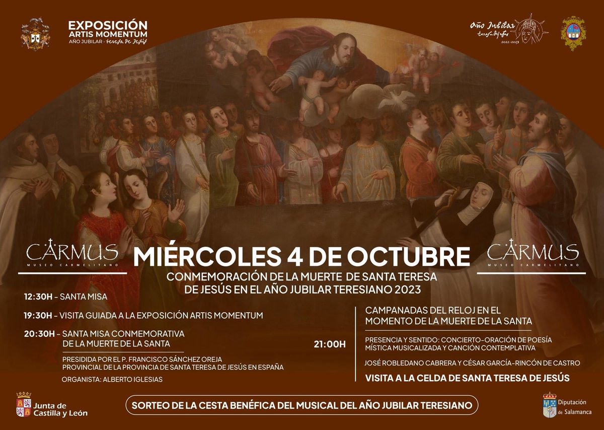 Bonito concierto #PresenciaySentido ayer en #AlbadeTormes con <a href="/JoseRobledano/">José Robledano Cabrera</a> en versión recital monográfico #teresiano y #sanjuanista, la Iglesia del Santo Sepulcro de #SantaTeresadeJesus llena #AñoJubilarTeresiano