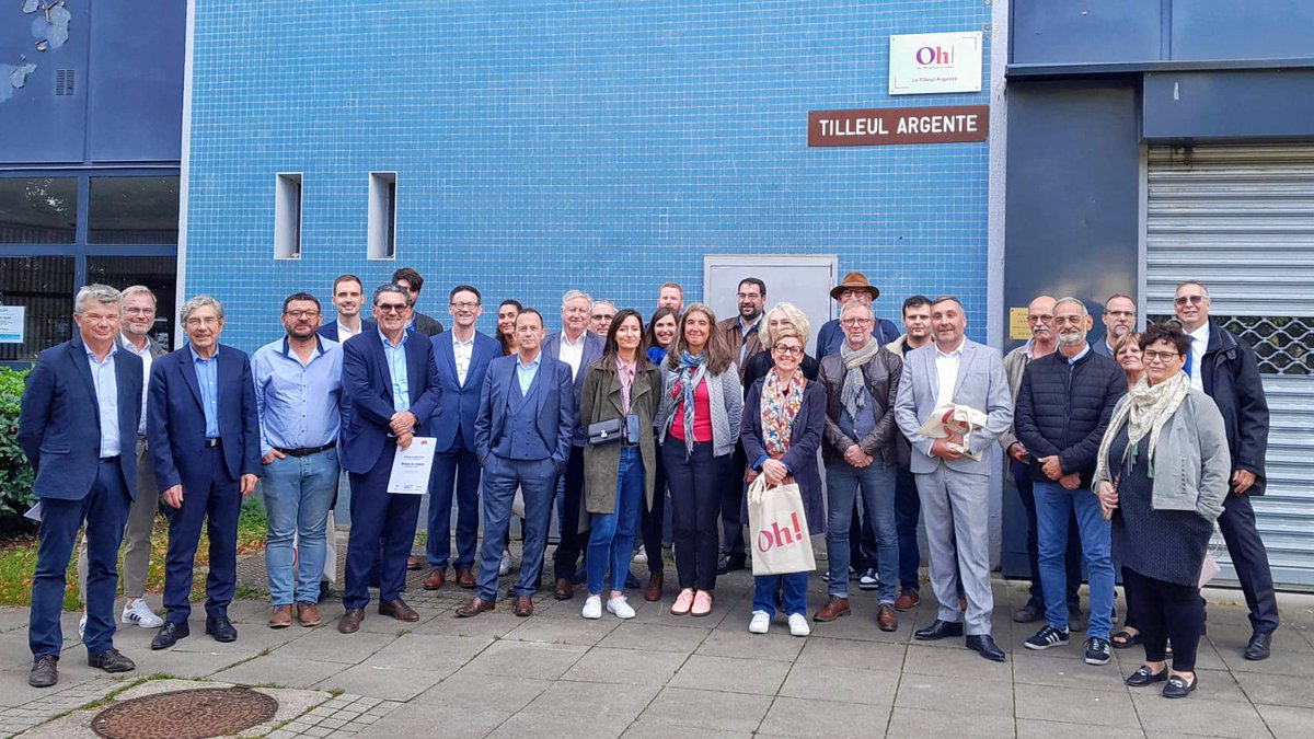 🌳 Visite de chantier ! 🏗️
Aujourd’hui, la Commission technique et #normalisation, présidée par Frédéric LETOFFE, et la Commission #TransitionÉcologique, présidée par Catherine GUERNIOU, se sont rendues à #Nancy avec @AlexandreC70810 et Alban VIBRAC, président de la @54_BTP, pour