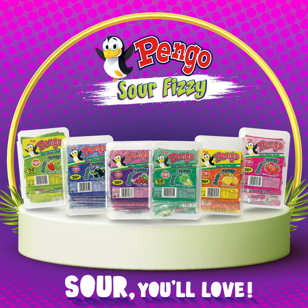 PengoClub's tweet photo. 🍬✨ Pengo Sour Fizzy: Sour, you’ll love! 😋🤩

1️⃣ Apple 🍏
2️⃣ Strawberry 🍓
3️⃣ Blackcurrant 🍇
4️⃣ Orange 🍊
5️⃣ Creme Soda 🥤
6️⃣ Grape 🍇

Let us know what your favourite flavour is in the comments 👇💬

#PengoSourFizzy #FlavorfulJourney #CandyCravings #TasteTheVariety https://t.co/ZJnwZwaSrB