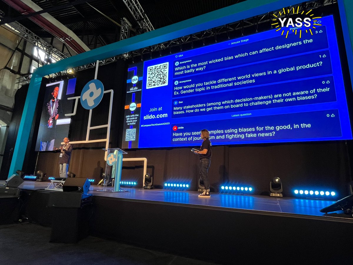 My question is being answered by @movie_pundit <a href="/amuseconf/">Amuse UX conference</a> #amuseconf23