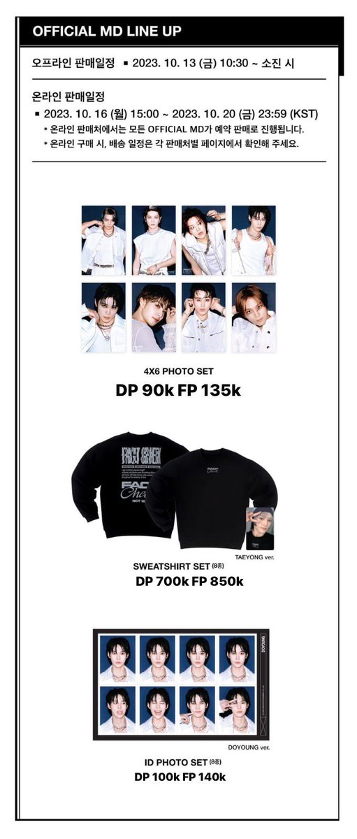 💫OPEN PRE ORDER NCT 127 MD FACT CHECK💫
 
Price details on picts

Pembelian lebih dari 7pcs akan dapat disc 5k untuk masing-masing item

Yg minat bisa langsung dm ya🫶🏻