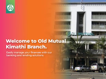 Branch(@OldMutual_Ke) brings about convenience, Thus leads to the protection of your family/business/assets they need to thrive even in challenging times, meaning we are building a resilient Kenya. Visit oldmutual.co.ke  for more #unlockingPossibilities #OldMutualKimathi