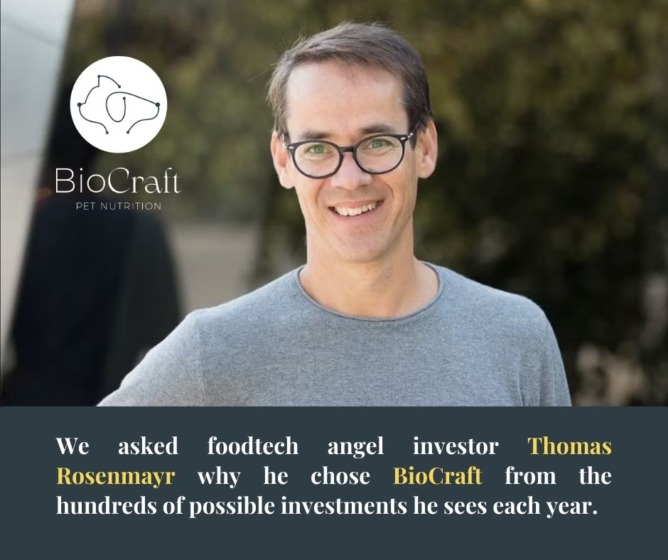 Here's what Thomas Rosenmayr said: shorturl.at/xyzW1

#impactinvestment #foodtech #petfood #biocraft