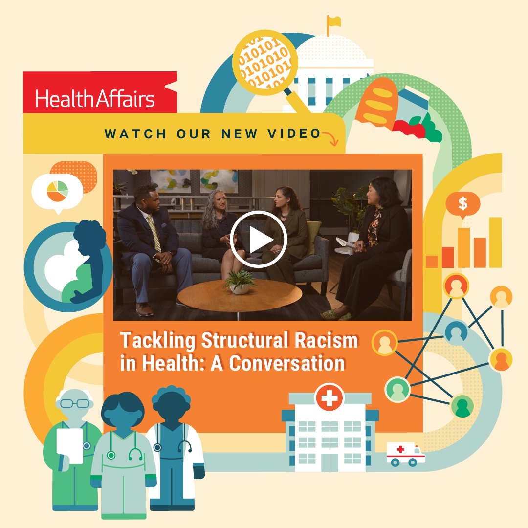 WATCH NOW | To elaborate on the October issue, we recorded a conversation among a small group of #HealthEquity experts and advocates that explores how racism manifests in health care and how policy intersects with lived experience. Watch the video: bit.ly/46Dvqlo
