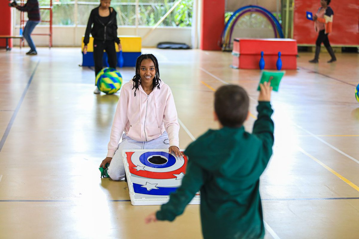 ICS Addis Ababa (@icsaddis) on Twitter photo HS students take over as teachers for in #Elementary PE!
"We aim to empower our HS students with the confidence and competence required to create enriching experiences...and foster a sense of pride and ownership in their community - in their community school." <a href="/MattT_aylor/">Matt Taylor</a> HS students take over as teachers for in #Elementary PE!
"We aim to empower our HS students with the confidence and competence required to create enriching experiences...and foster a sense of pride and ownership in their community - in their community school." <a href="/MattT_aylor/">Matt Taylor</a>