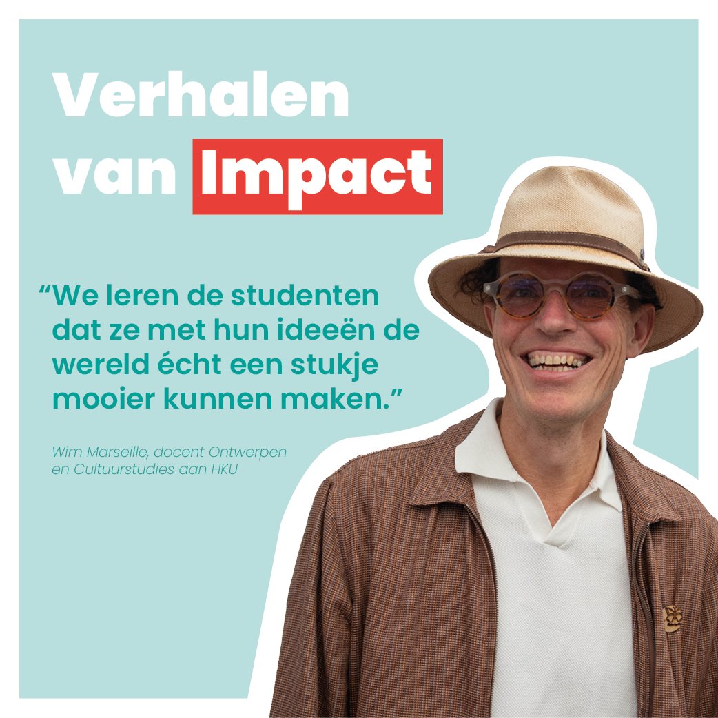 📚🌟 Vandaag, op #deDagvandeLeraar, willen we graag iemand in de schijnwerpers zetten: Wim Marseille, een gepassioneerde docent aan HKU. We interviewden Wim voor ons Impactjaarverslag, een inspirerend en leuk gesprek! Benieuwd? 👀📖 Lees hier: academievandestad.nl/verhalen-van-i…