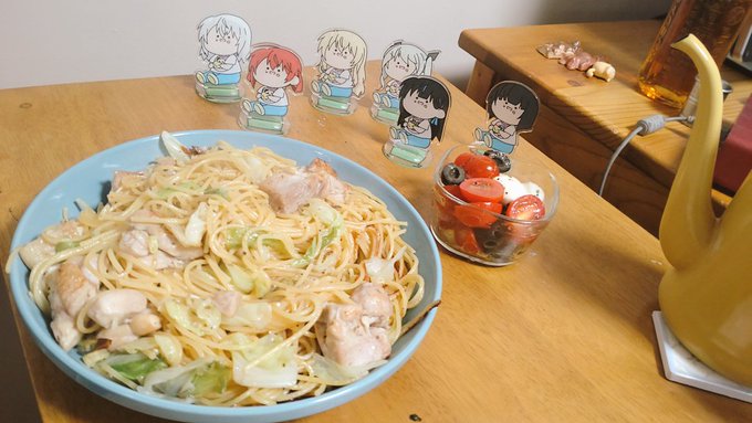 「chibi pasta」 illustration images(Latest)