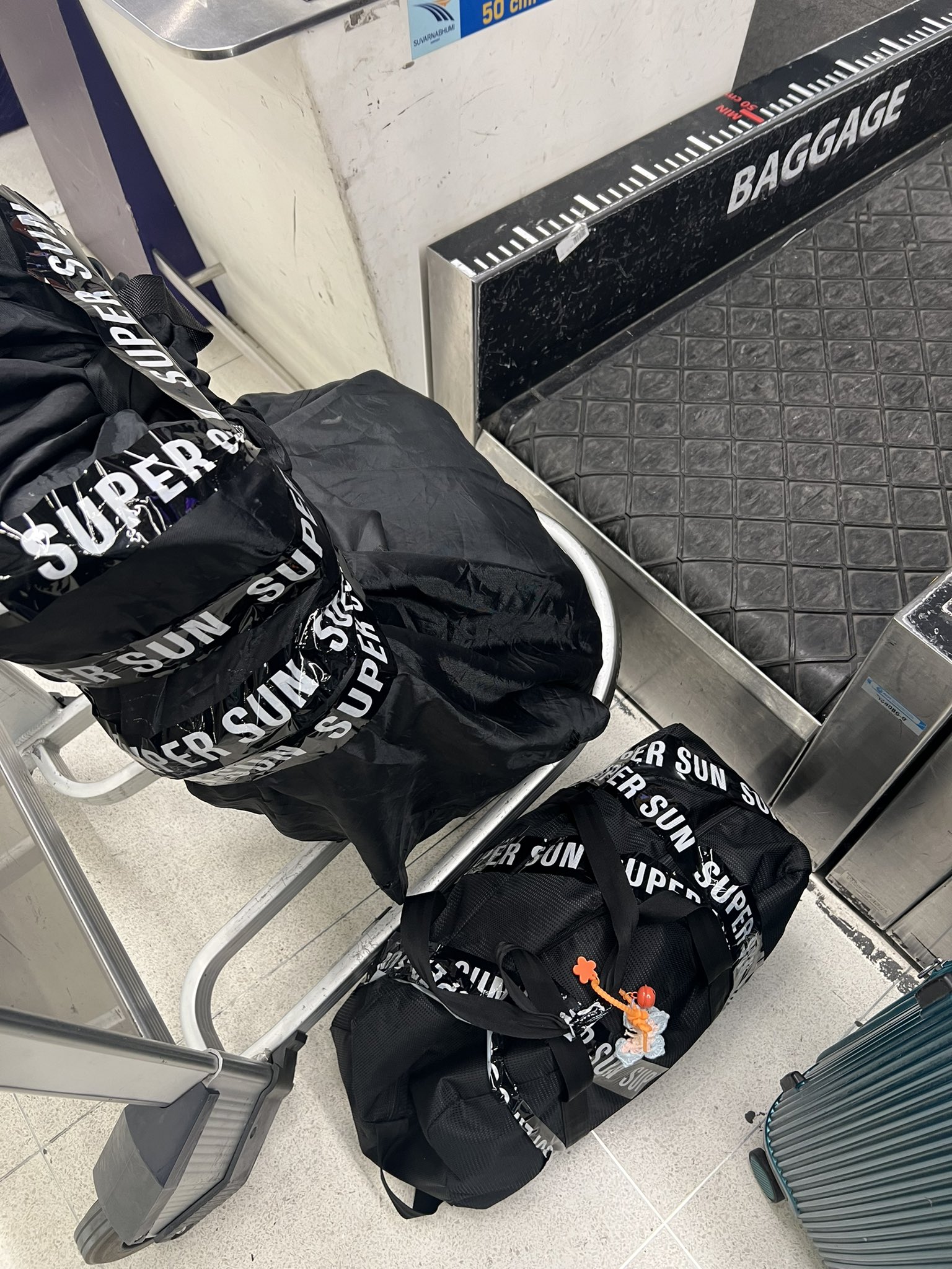 Supreme Supreme Large Duffle Bag (SS18) Black