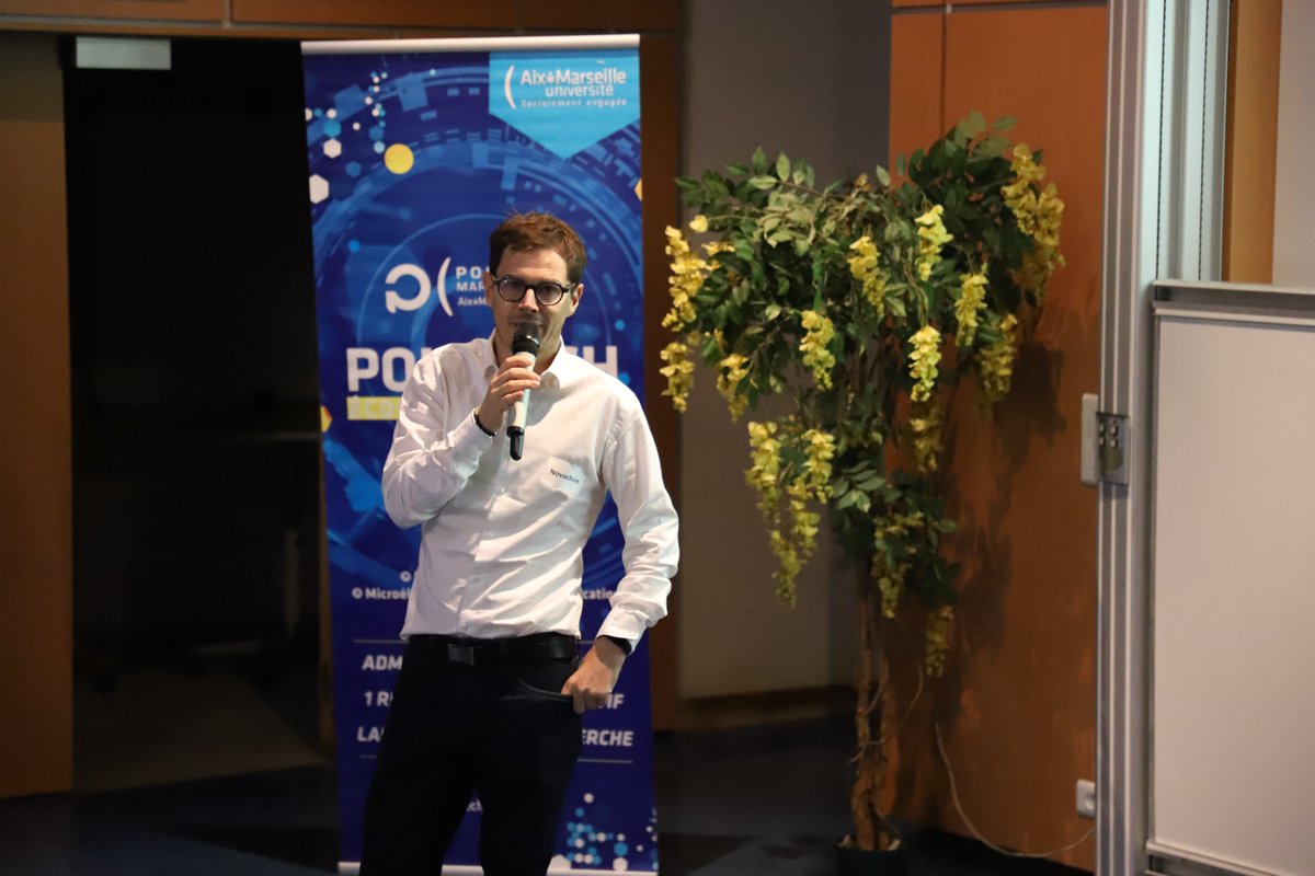 ▶️Présentation du #forum par le directeur de la filière Matériaux, Jean-Manuel Raimundo et première conférence de la journée par #Novachim : le réseau des entreprises et des laboratoires de recherche de la filière « Chimie et Matériaux » en région Sud Provence-Alpes-Côte d’Azur.