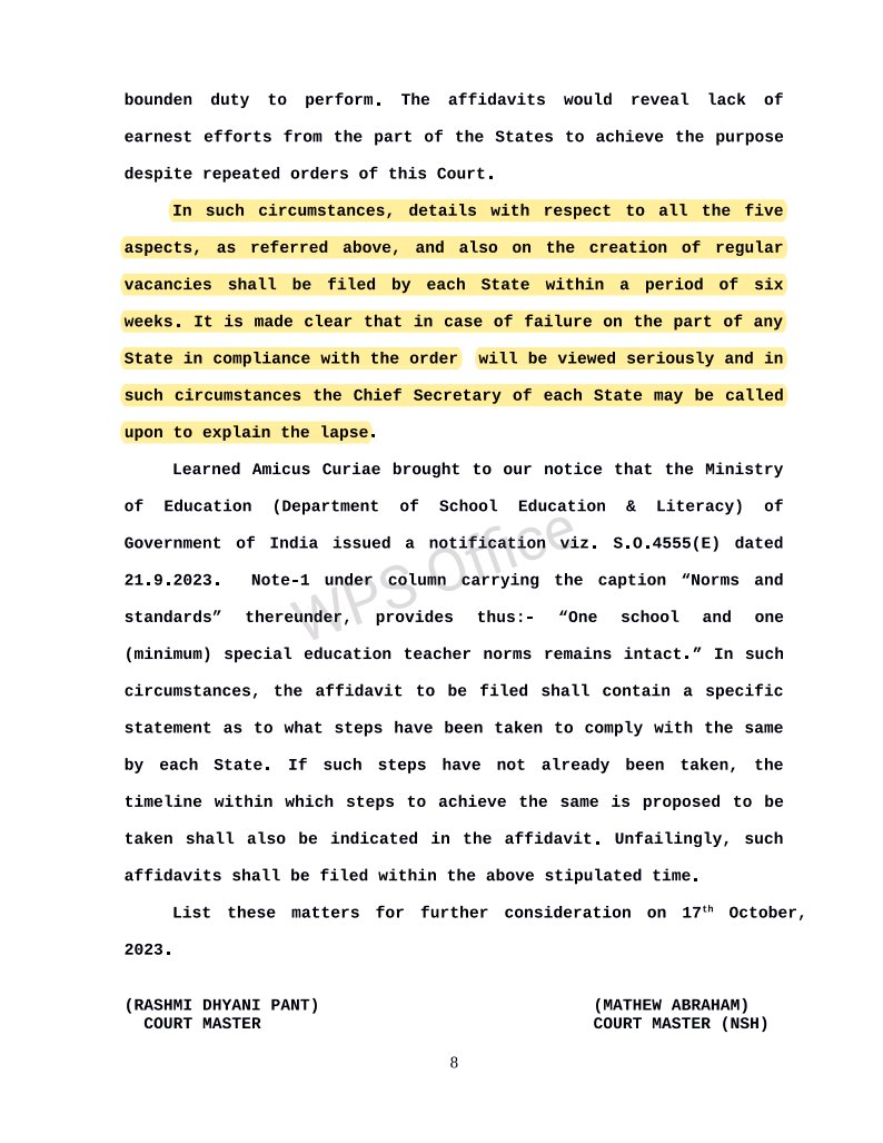 <a href="/rkbaba95/">Rakesh Sahoo</a> <a href="/CMO_Odisha/">CMO Odisha</a> <a href="/SecyChief/">ChiefSecyOdisha</a> <a href="/SMEOdisha/">EducationOdisha</a> बीटीसी vs बीएड मामले  सुप्रीम कोर्ट 11 अगस्त को आदेश  पारित करते हुए कहा की बीएड वाले प्राइमरी शिक्षक नहीं बन पाएंगे। हर राज्य एह आदेश अनुपालन किए, परंतु दिव्यांगजनों की शिक्षा के लिए विशेष शिक्षक नियुक्ति मामले सुप्रीम कोर्ट की आदेश करते हुए दो साल हो गए अभी तक अनुपालन नहीं हुआ