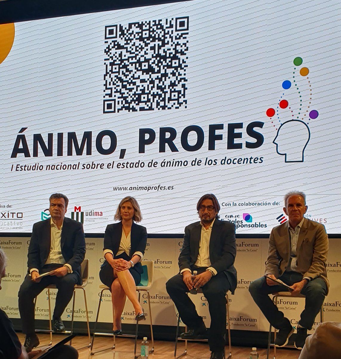 Hoy 5/Oct Día Mundial de l@s Docentes asistimos a la presentación del “I Estudio nacional sobre el estado de ánimo de los docentes” promovido por <a href="/educar_es_todo/">Educar es Todo</a> <a href="/Exito_Educativo/">ÉXITO EDUCATIVO</a> y <a href="/UDIMA/">Universidad UDIMA</a> con la intervención del Decano D. Julián Roa, <a href="/Vic_Nunez_/">Víctor Núñez</a> <a href="/LeoFaracheKing/">Leo Farache</a> y <a href="/silviaalava/">Silvia Álava Sordo</a>