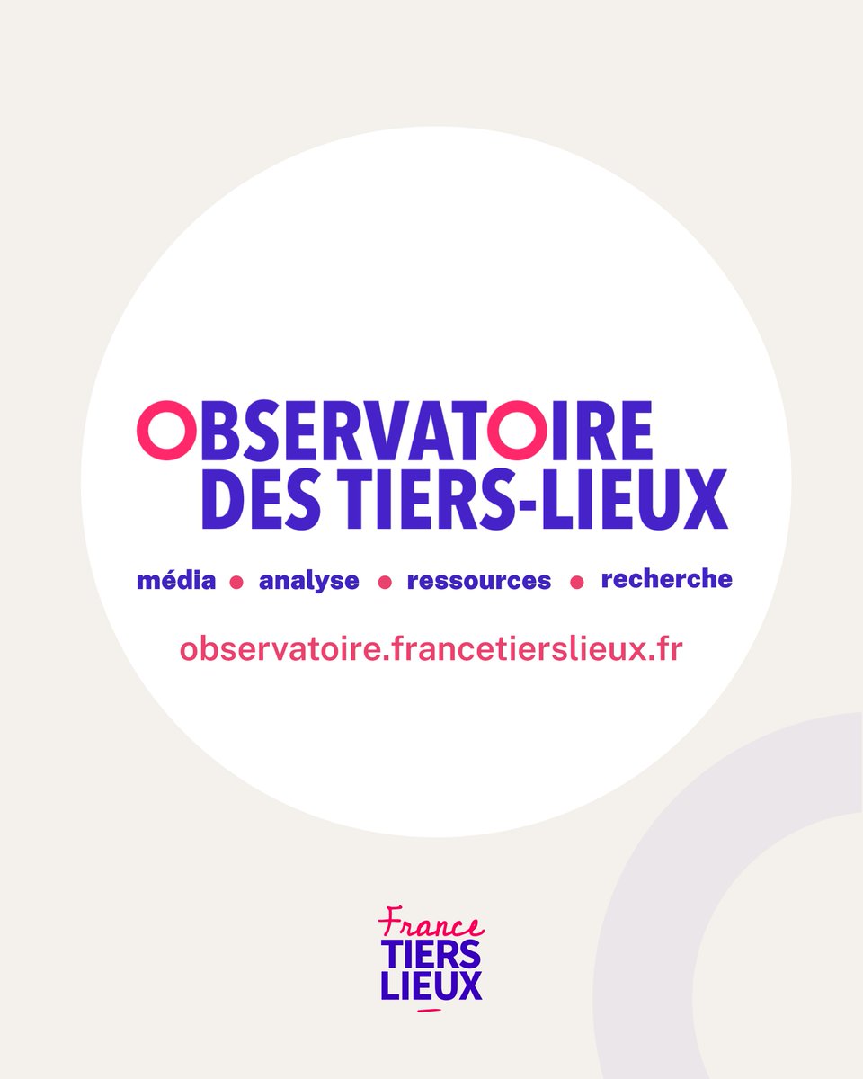 frtierslieux's tweet photo. 🎉 Nous y sommes l'Observatoire des Tiers-Lieux est en ligne ! 👉 https://t.co/mSIVB3DsdW

C'est un outil d’analyse, de production et de diffusion de connaissances sur les #tierslieux. Il repose sur une dynamique collective inscrite dans le mouvement tiers-lieux ! https://t.co/7l0U4cQep1
