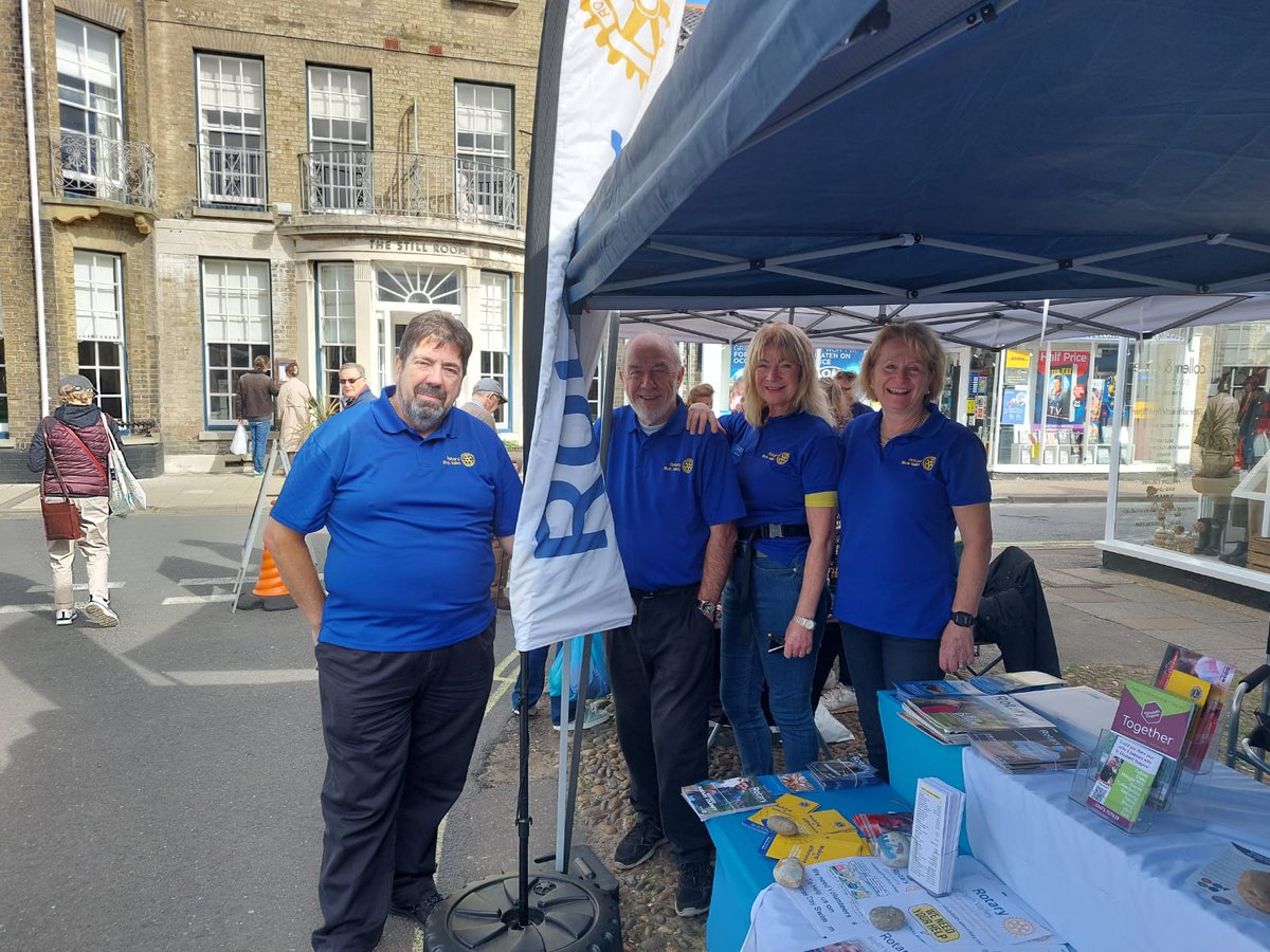 VolSuffolk's tweet photo. Such a lovely day at Southwold Market promoting volunteering opportunities. Thank you to all the fantastic organisations that joined us.
@blyth_valley @StElizabethHosp 
#SuffolkActionWeek https://t.co/xKN8imyQ2g
