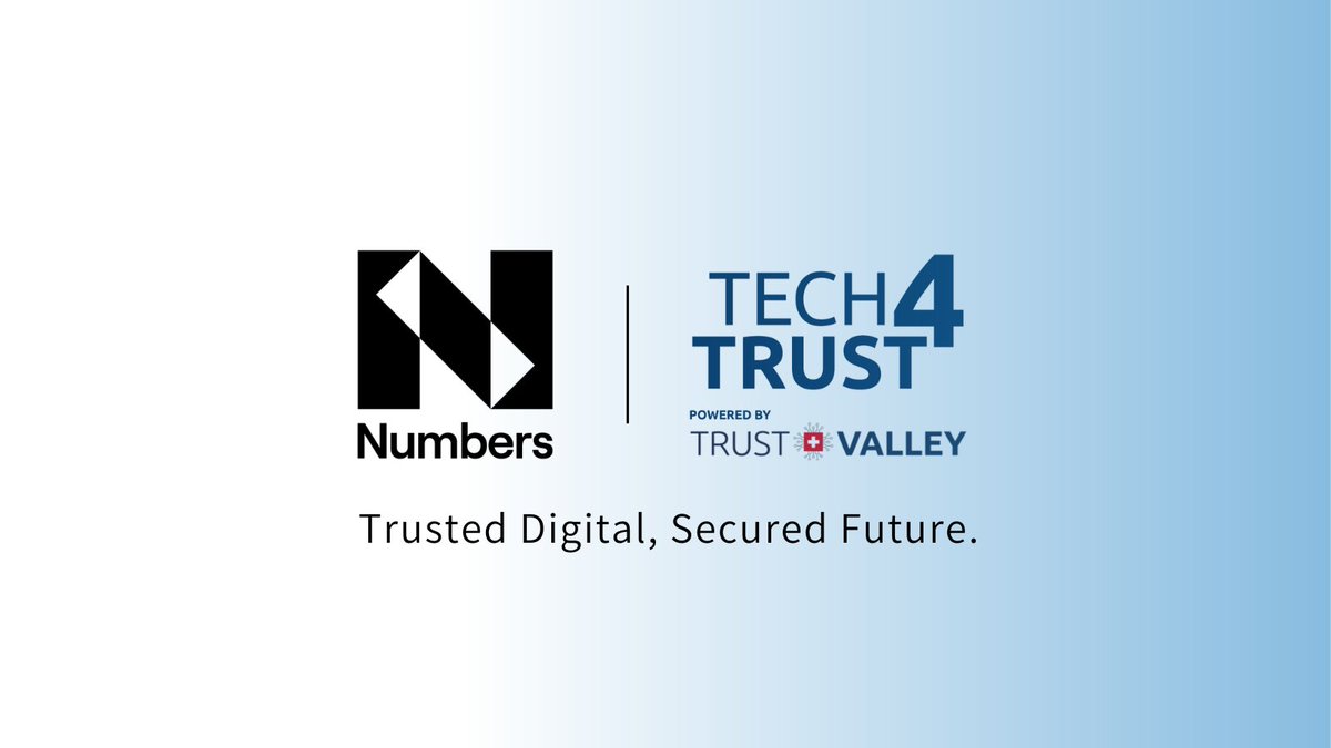 Numbers has been selected for #Tech4TrustSeason5🎊

An 8-month journey of innovation, collaboration, and growth awaits, and we're beyond excited to represent the future of #DigitalTrust and #cybersecurity. 

A huge thank you to <a href="/TrustValleyCH/">Trust Valley</a> for this incredible opportunity🙌