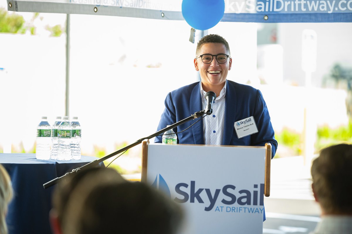 TheDrewCo's tweet photo. Thank you #Scituate @ScituateTA #MassDOT @MBTA @MBTA_CR @RocklandTrust @PatrickMOConnor @RepKearney @DellbrookJKS and our entire onsite team for joining us for the Grand Opening of SkySail at Driftway ~ October 3, 2023 https://t.co/hHiG4pmx3C