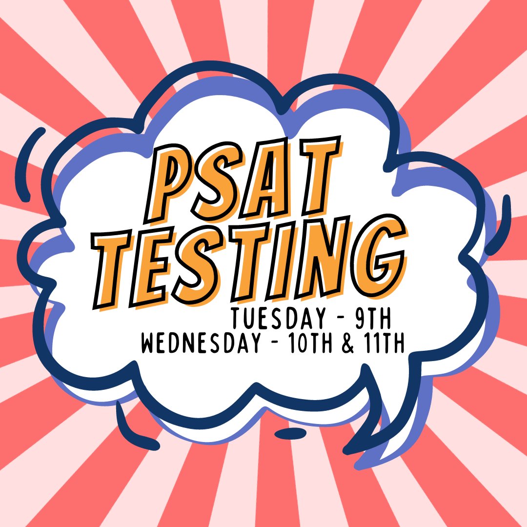 🆕 NEWS: PSAT set for Oct 10-11. tinyurl.com/psatOct2023