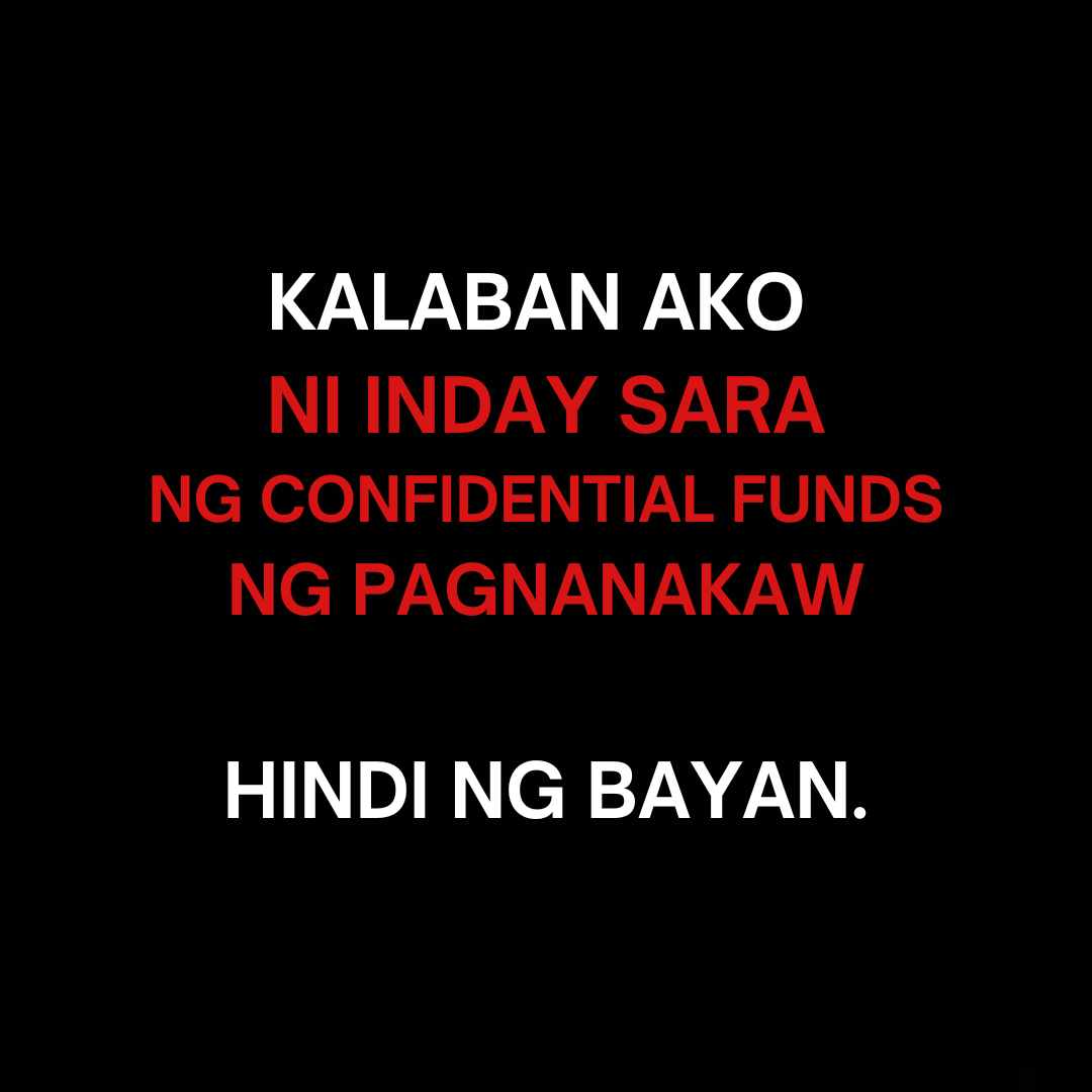 eicvsfascism's tweet photo. Pwedeng i-repost, ipamahagi, gamitin.
#AbolishConfidentialFunds https://t.co/xRL1jsT0BW