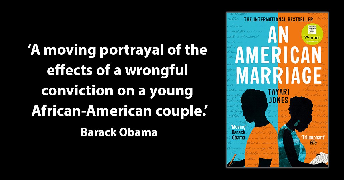 Continuing our BHM reading list with Women’s Prize winner An American Marriage by @tayari which is a profoundly insightful story about wrongful incarceration, racial injustice and a couple unmoored by forces beyond their control. uk.bookshop.org/lists/black-hi…