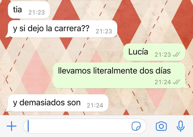 Me siento lucia