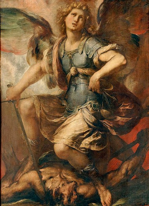 vircenturione's tweet photo. San Miguel Arcángel.
#JulioCésarProcaccini 1574-1625 https://t.co/Q5tyaphnHE