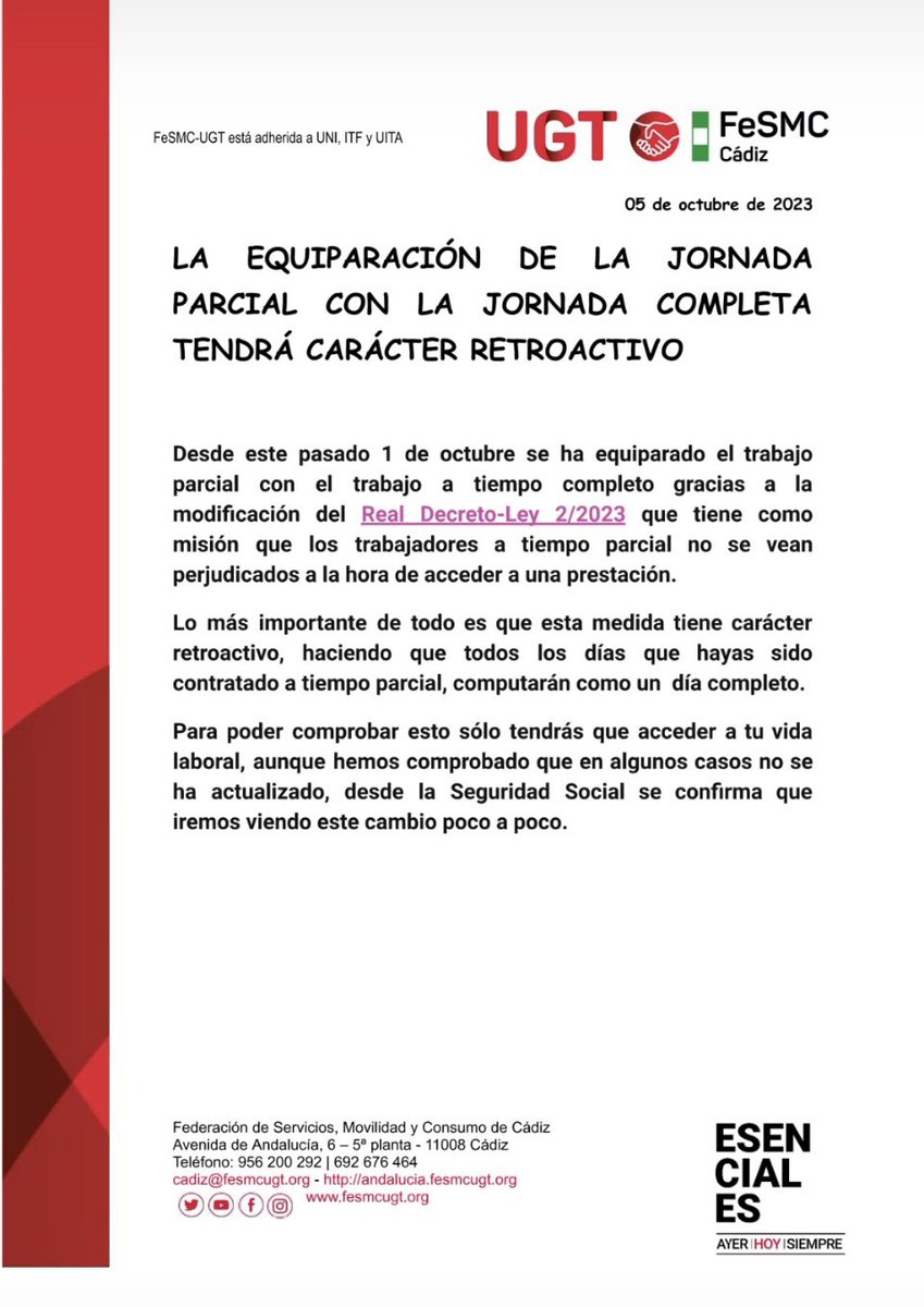 FeSMC UGT CADIZ (@fesmcugtcadiz) on Twitter photo 