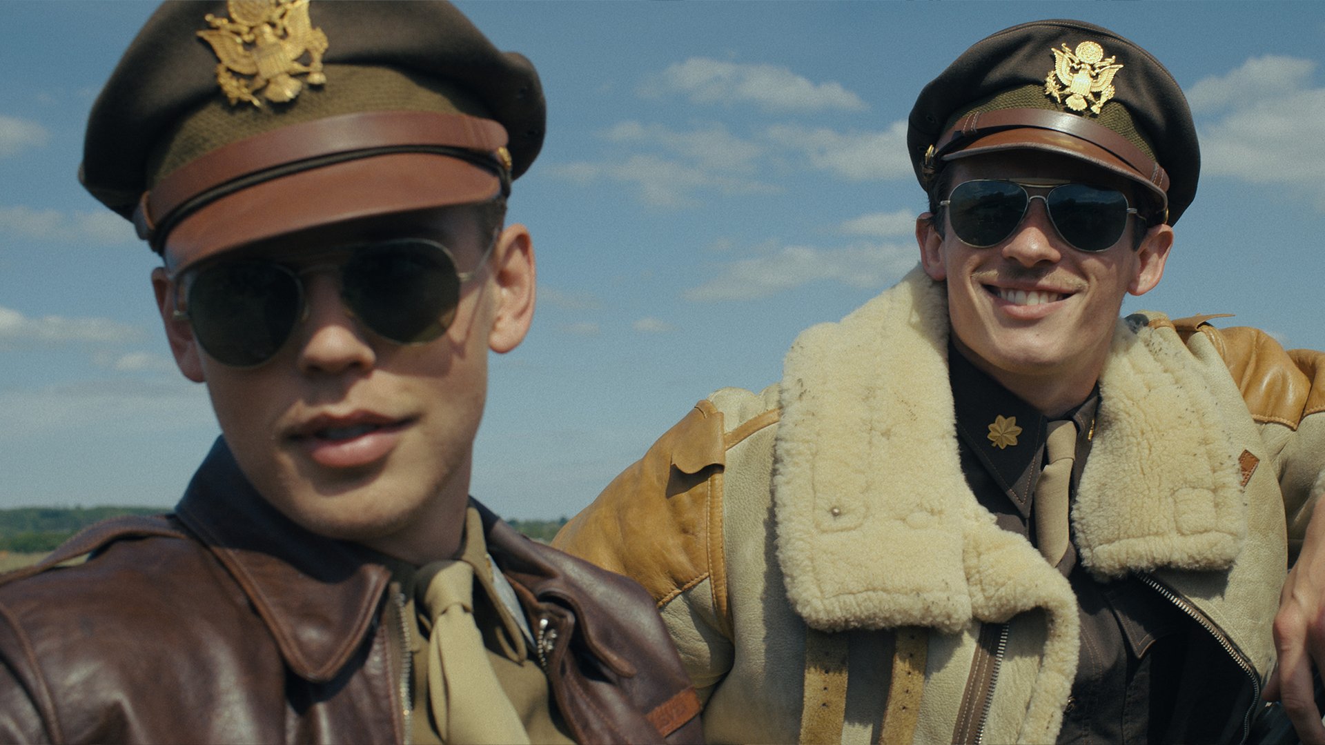 Austin Butler and Callum Turner as Gale "Buck" Cleven and John "Bucky" Egan, respectively.
