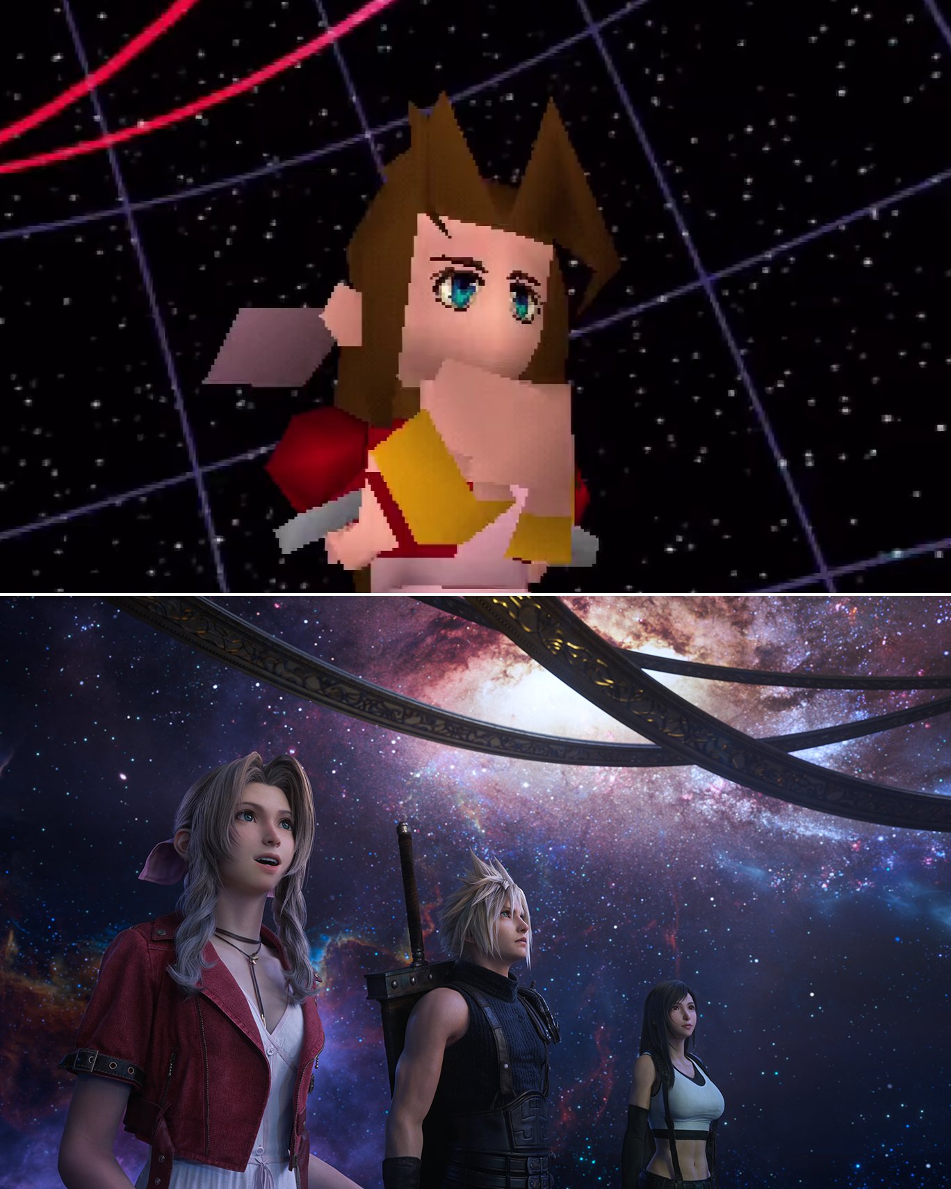 FINAL FANTASY VII on X: That glow up. #FF7R