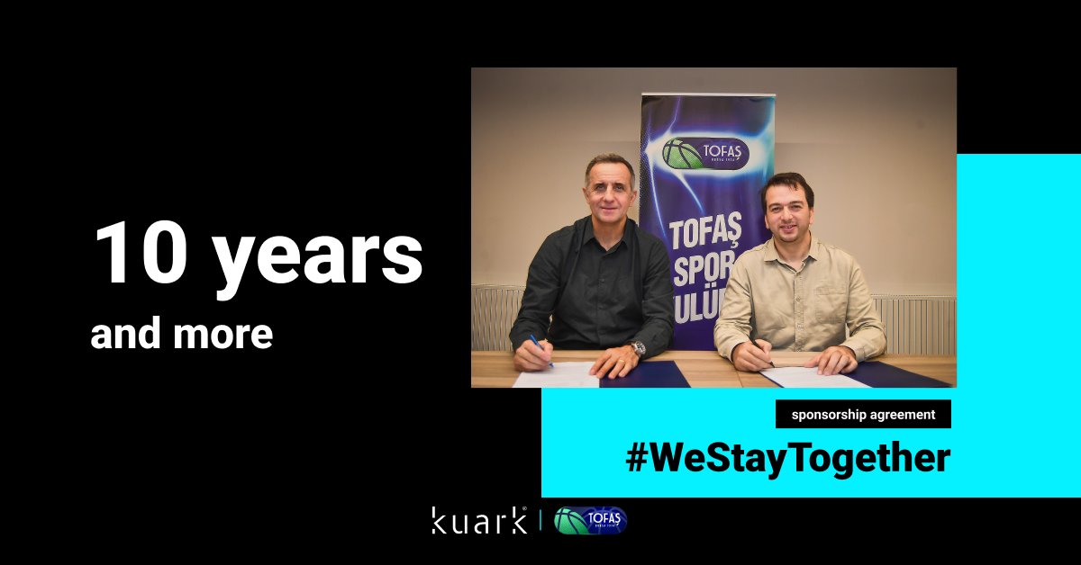 TOFAŞ Sports Club has renewed its 'digital media' sponsorship with Kuark Digital. General Manager Öngören expressed his gratitude to Kuark Digital for their long-term support.
#TOFAŞ #KuarkDigital #Sponsorship #DigitalMedia #Basketball #SigningCeremony