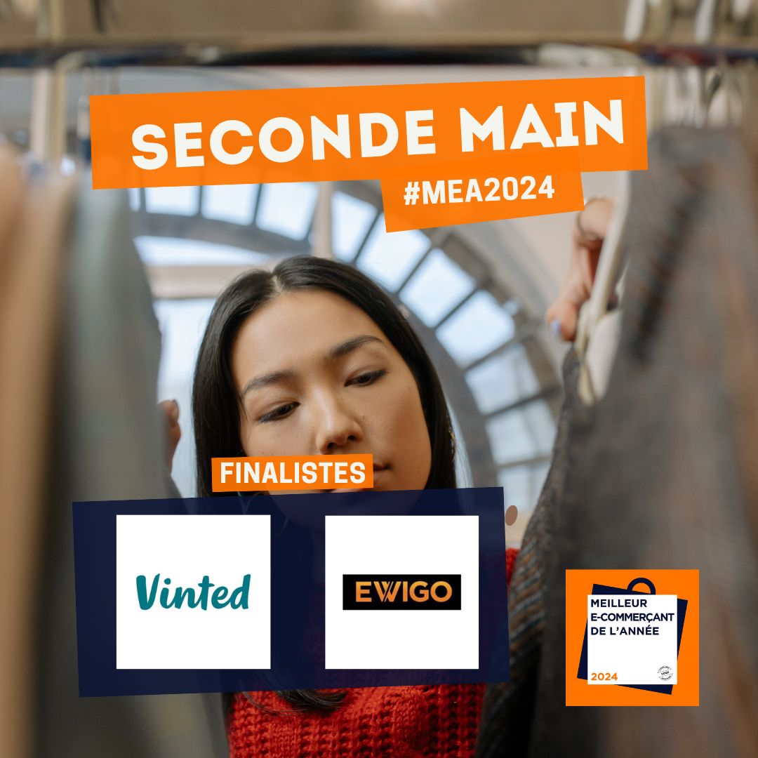Donnez une seconde chance à vos trésors cachés ! Les votants des Trophées Meilleur E-Commerçant de l’année 2024 ont désigné <a href="/Ewigo/">latif</a> et <a href="/Vinted/">Vinted</a> dans la catégorie Seconde main ! Annonce du gagnant le 11 octobre !

#MCM2024 #MEA2024 #bonneaffaire #secondemain