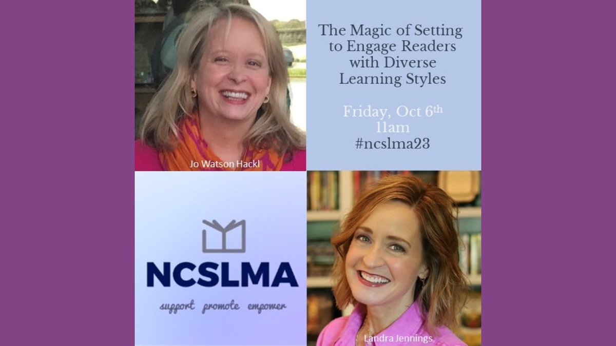 @LandraJennings and I are presenting @NCSLMA this Friday at 11am. Join us! We’re raffling off free swag for participants. #magichappenshere #ncslma23