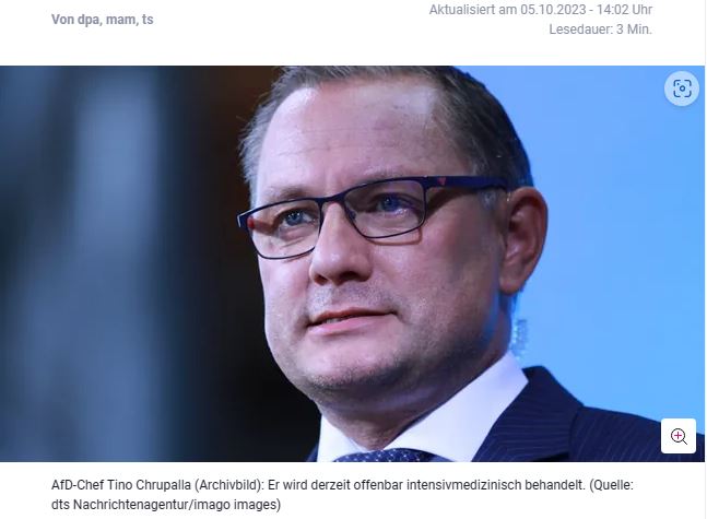 lauwarmeravioli's tweet image. Natürlich überflüssig zu sagen:
Es gab keinen #Angriff auf #Chrupalla, er liegt nicht (mehr) auf Intensiv, es gibt keine Einstichstelle und keine #Spritze, es wurden keine Verdächtigen festgenommen. Es gibt nur ein #LügeninfernoAfD und die übliche #Opferrolle. Mimimi. #FCKAfD