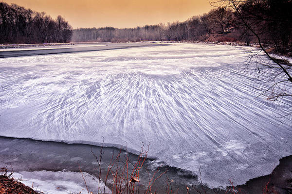 Ice on the Delaware River, Milford PA fineartamerica.com/featured/32-se… #landscapephotography #delawareriver #BuyIntoArt #AYearForArt #ice #winter