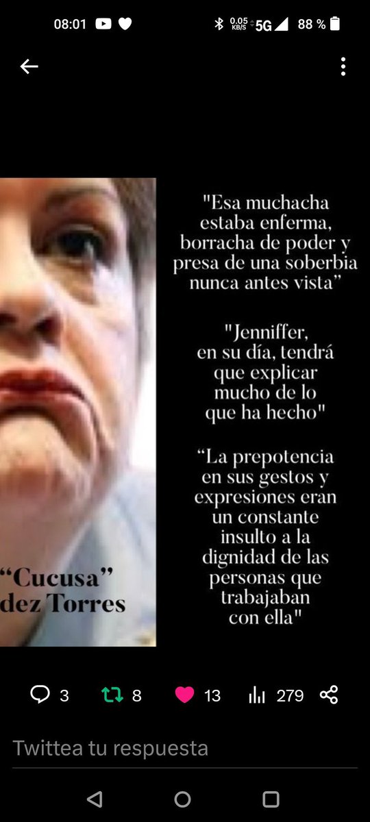 Juliarys904's tweet photo. @JGO_2024 La confianza no se gana mintiendo ni tampoco se gana traicionando 👌💪🏻❤️#JenniferTraidora #Buscona #Hipocrita https://t.co/lBq0iIYcux