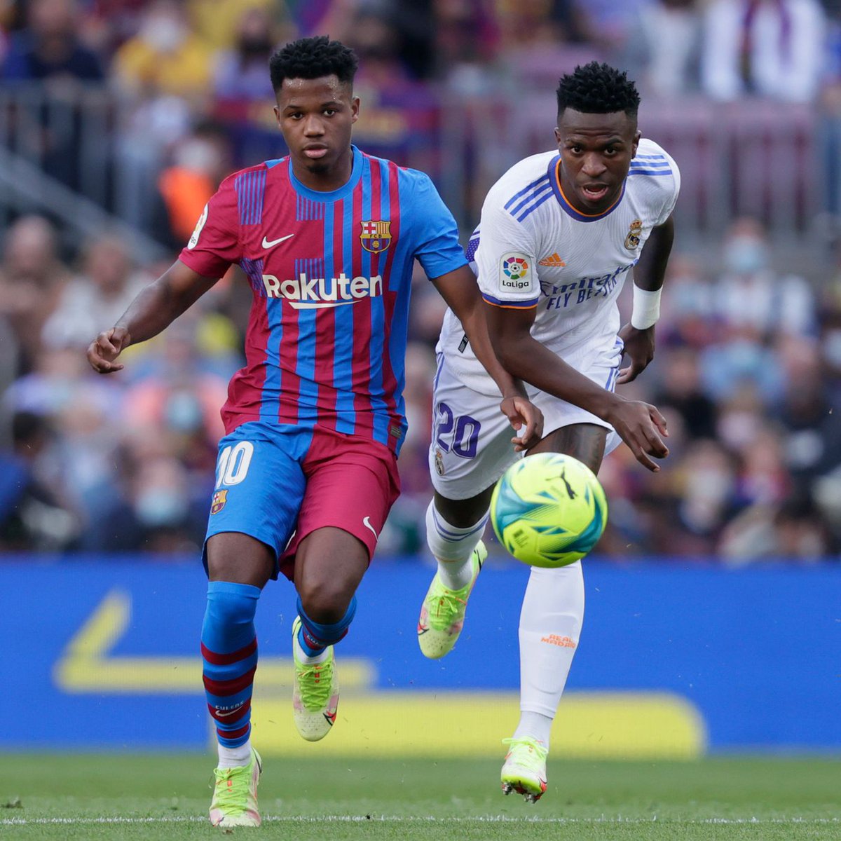 🚨🗣️ <a href="/GuillemBalague/">Guillem Balague</a>: “Ansu Fati chose Barcelona over Real Madrid due to the protective environment at La Masia.” #fcblive ❤️