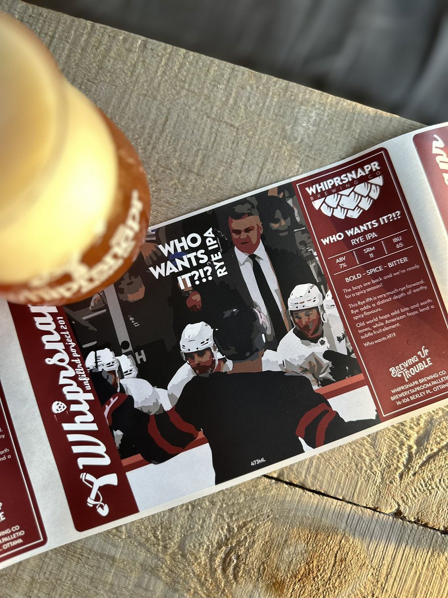 Fun show today as we chat with Ian from <a href="/whiprsnaprbrew/">whiprsnapr brewingco</a> about his new #Sens themed rye IPA that has arrived just in time for the #NHL season!

Plus lots on the hockey season ahead and the state of the #craftbeer industry.

🎧 TallCanAudio.com/listen
💻 tallcanaudio.com/episode/tca1177