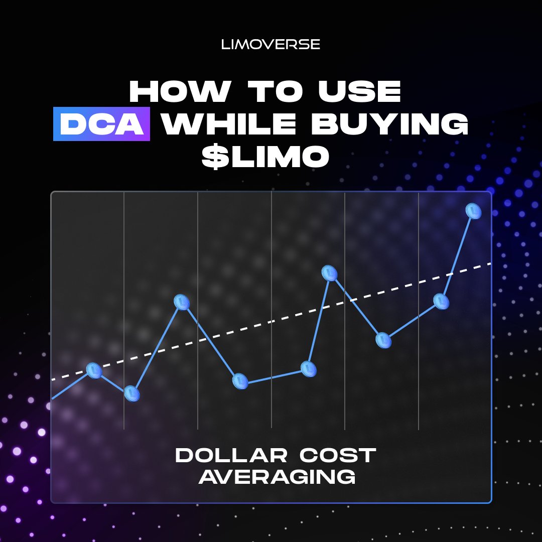 limoverseglobal's tweet photo. DCA|Dollar Cost Averaging: smaller, equal investments in any #crypto or other assets on an ongoing basis 🗓️

Ex: If you wanted to invest $1000 in $LIMO, instead of buying right away, you can divide $1000 into 10 parts of $100 each and buy $100 worth of LIMO every month! 😍

Bear in mind that you're buying no matter what the price of $LIMO is at the specified date 📊

This way you can protect yourself from the famed volatility of the #crypto market and reduce your exposure to losses over time ✌️

Start today: https://t.co/fpCRv5aawv