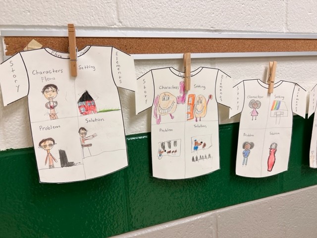 PEDISRAMS's tweet image. Our 3rd and 4th grade scholars did an excellent job with their clothesline activity about story elements. Way to go scholars and Ms. Daniels!!! @AVID4College #wicor #AVID #RAMtastic