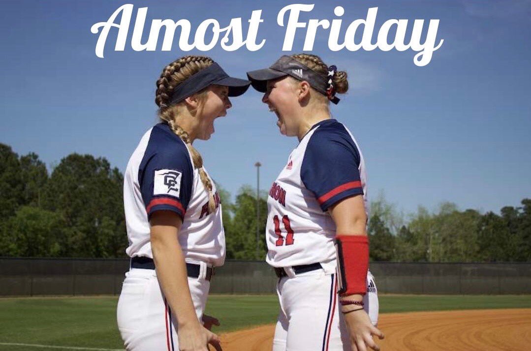 Almost Friday 🤝

<a href="/Katiesmith2024/">Katie</a> and <a href="/fmu_softball/">FMU Softball</a> are gearing up for their first fall game of the year tomorrow (10/6)

🆚 Louisburg College
⌚️ 4 PM 
📍 FMU Softball Stadium

#SwampEm | #GoPatsGo