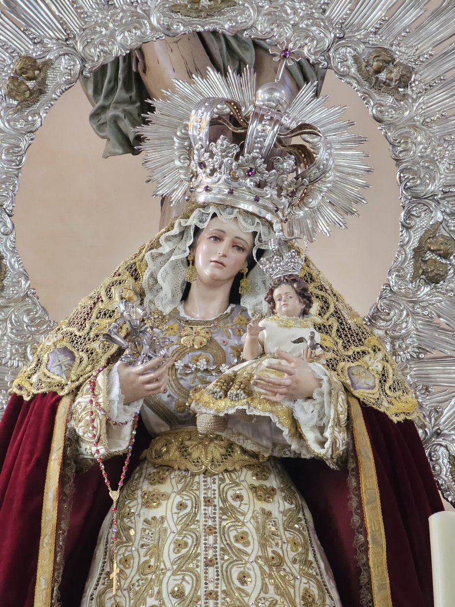 hdaddelsol's tweet photo. #SaluddelSol23 | Así se encuentra Nuestra Madre María Santísima de la Salud en los cultos que serán celebrados en su honor a partir de hoy.
#HermandadDelSol #hdaddelsol #Sevilla #SaluddelSol #VirgendelaSalud #VirgendelaSaludSevilla #VirgendelaSaluddelSol #OrgullodeSol. https://t.co/SsNZHdVmpF