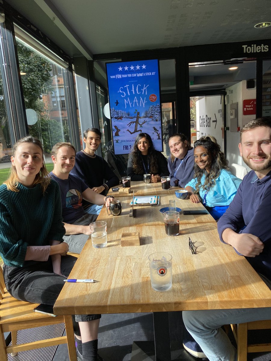 Glad to welcome Daniel Ruth, one of our Cohort I <a href="/CDTWire/">CDT WIRe</a> PhDs here <a href="/UniofNewcastle/">Newcastle University</a> to study one of our Environmental Engineering MSc Modules...lunch with the Newcastle WIRe PhDs!