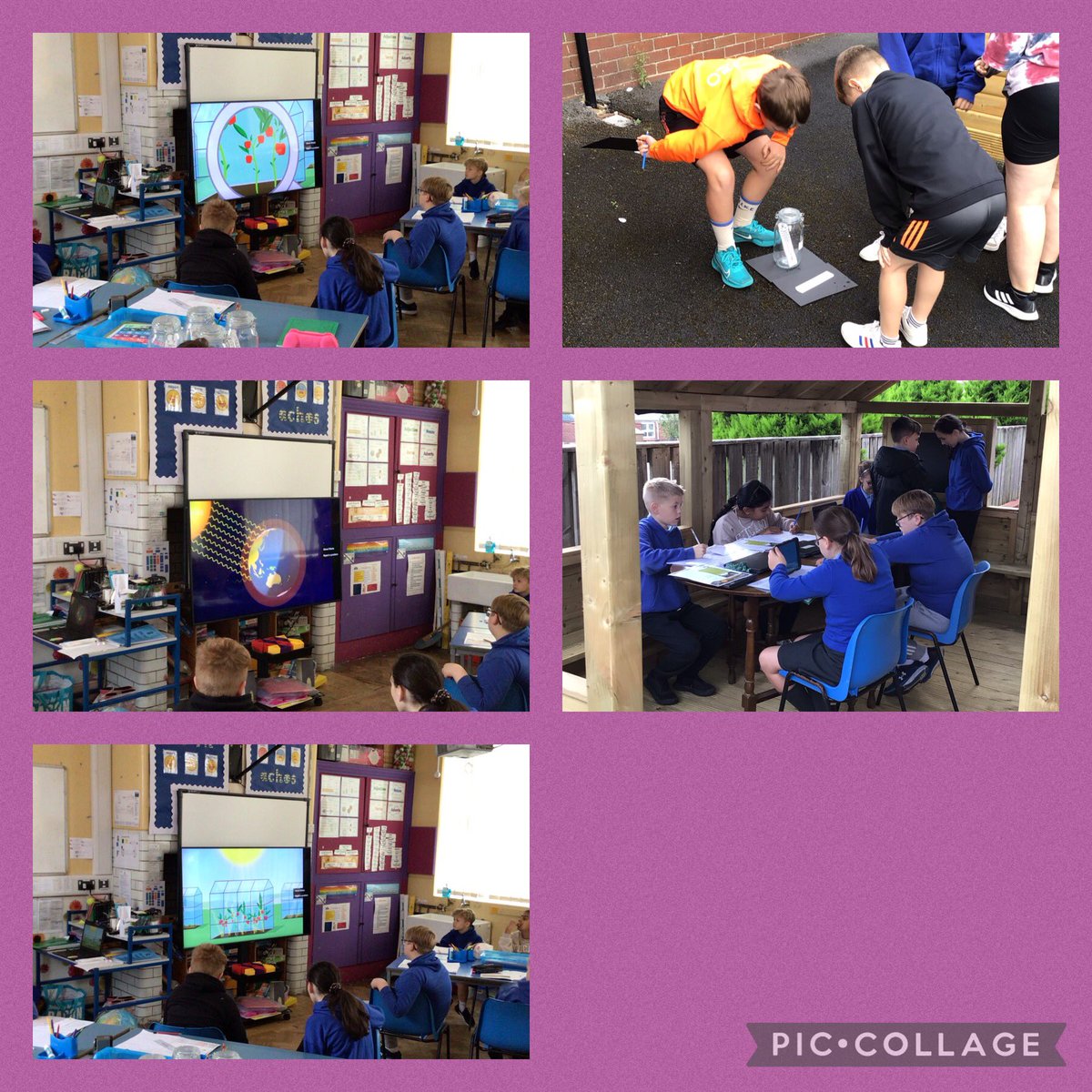 DafenSchool's tweet photo. 🌟Blwyddyn 6🌟 have been celebrating #WordSpaceWeek by investigating #TheGreenhouseEffect. We have made models of our Earth to see what is happening to our Earths temperature when heat is being trapped in our atmosphere #WSW2023 @WSW_UK https://t.co/x5EDEJPxru