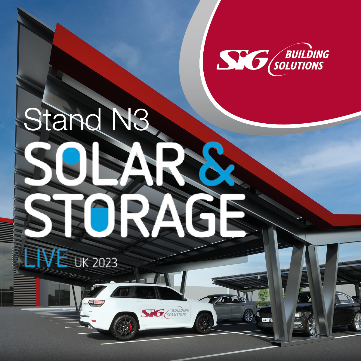 SIGBSol10's tweet photo. We are thrilled to be exhibiting at Solar &amp; Storage Live on the 17th-19th October on Stand N3 at The NEC, Birmingham.

To find out more about our Solar Structures visit our website: https://t.co/GvzKKFhgWp

Get your free ticket on their website: https://t.co/gVDySgK03T https://t.co/afdNVIKDX8